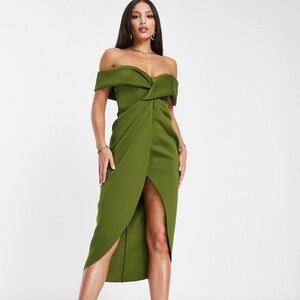 ASOS Off Shoulder Dress 💚